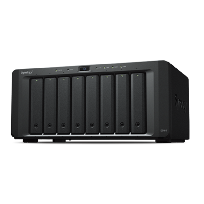 群晖 DS1817 &nbsp;&nbsp;四核 1.7 GHz CPU 2x 10GBASE-T 和 2x 1GbE 端口 可扩充至18个硬盘